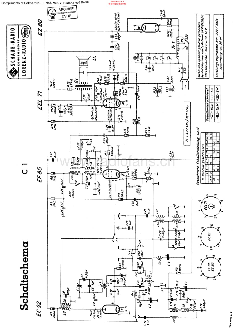 Lorenz_C1维修电路原理图.pdf_第1页
