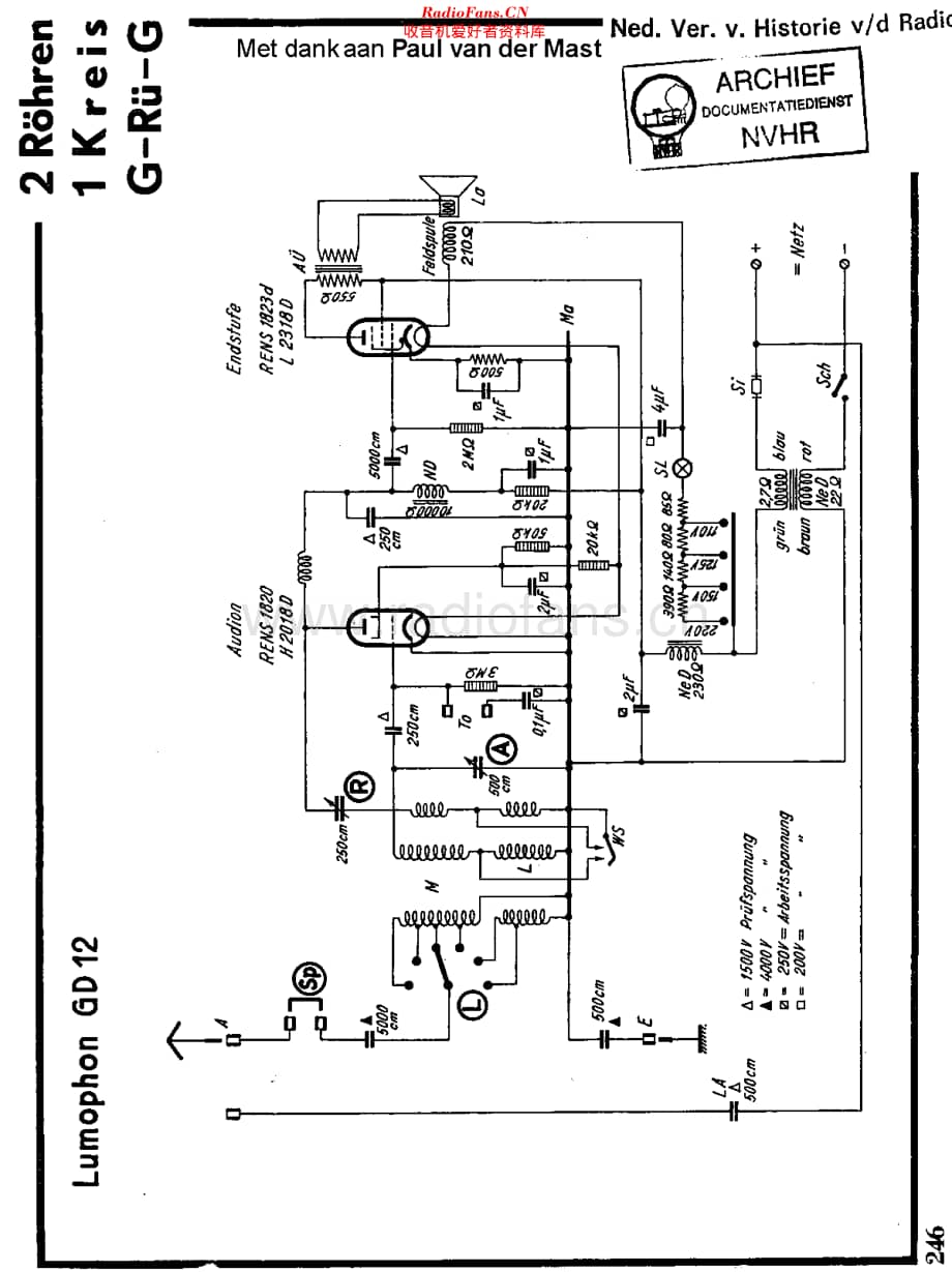 Lumophon_GD12维修电路原理图.pdf_第1页