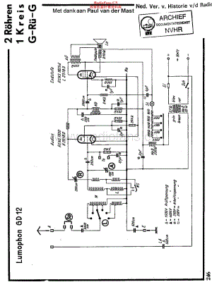 Lumophon_GD12维修电路原理图.pdf