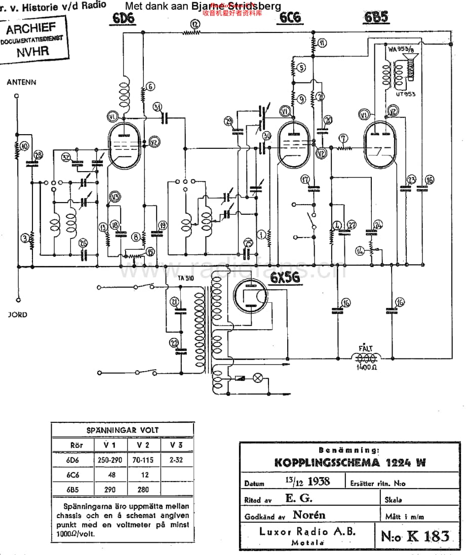 Luxor_1224W维修电路原理图.pdf_第1页