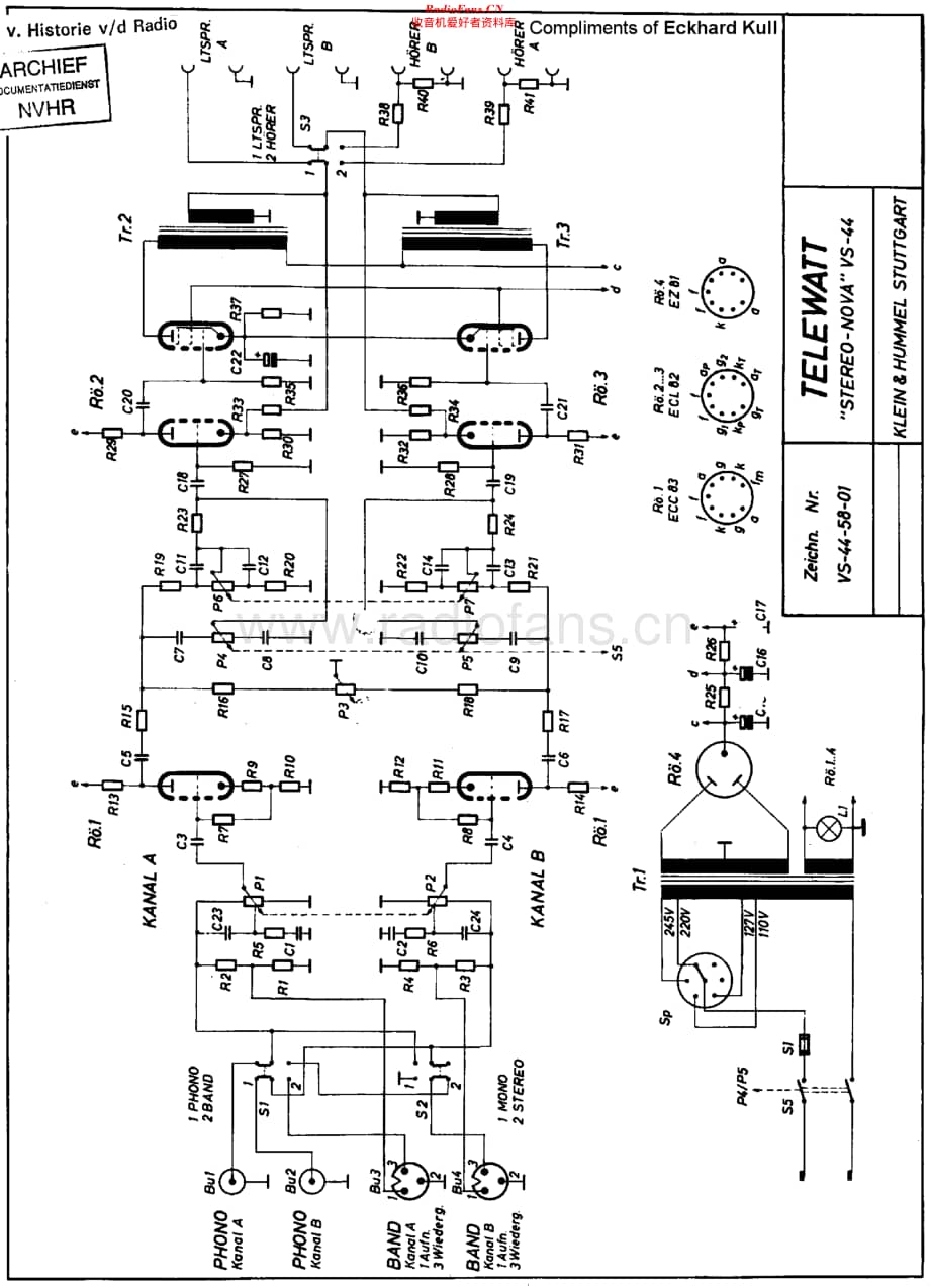 Klein&Hummel_VS44维修电路原理图.pdf_第1页