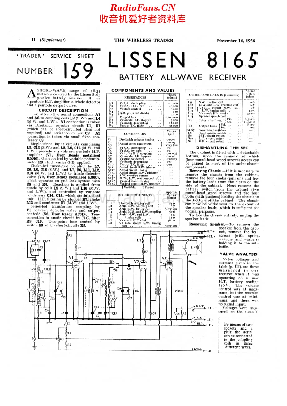 Lissen_8165维修电路原理图.pdf_第1页