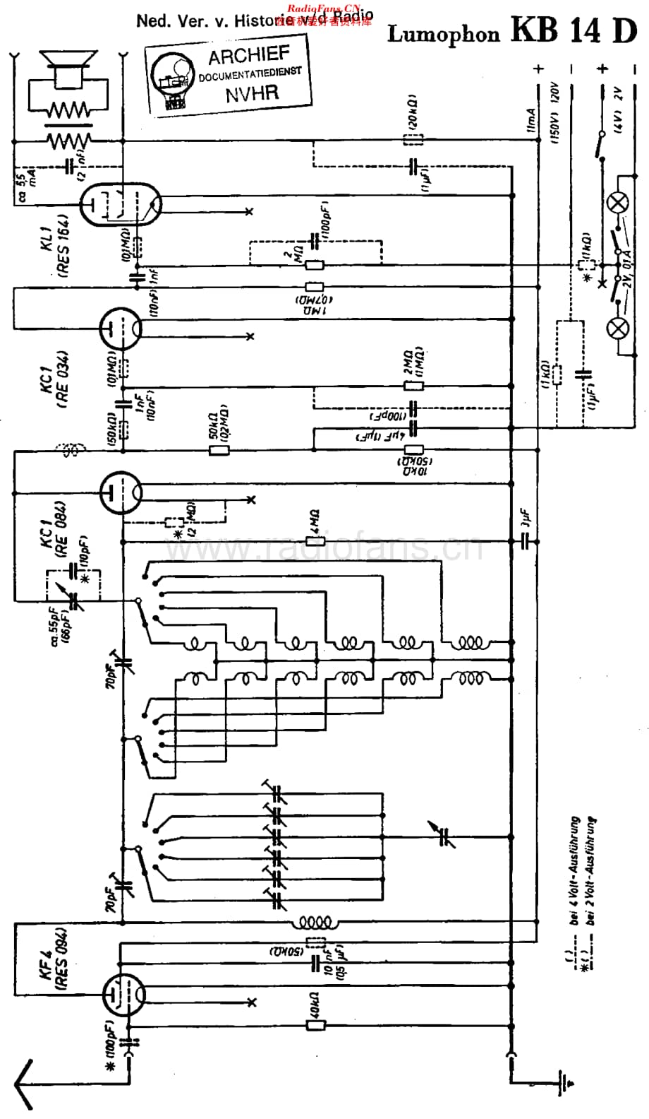 Lumophon_KB14D维修电路原理图.pdf_第1页