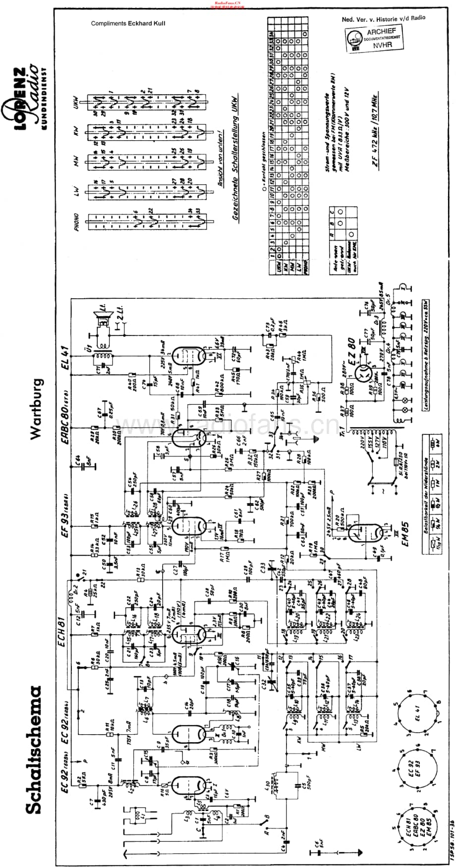 Lorenz_Wartburg维修电路原理图.pdf_第1页