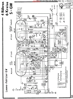 Loewe_PatrizierGW维修电路原理图.pdf