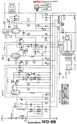 Lumophon_WD406维修电路原理图.pdf