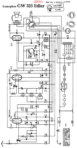 Lumophon_GW325维修电路原理图.pdf