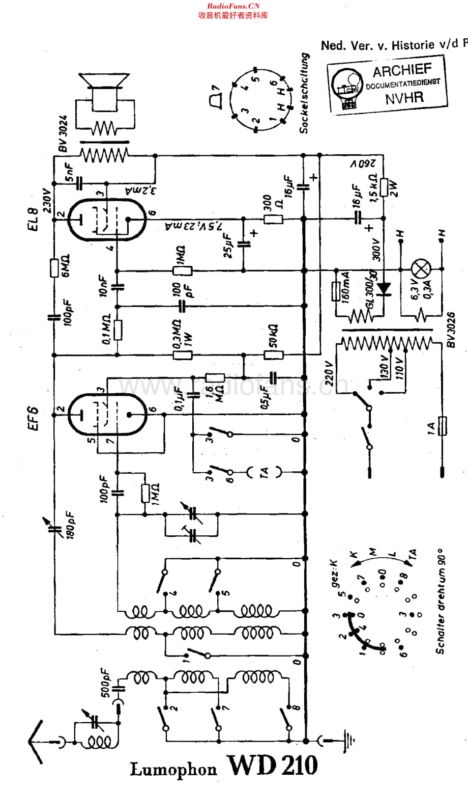 Lumophon_WD210N维修电路原理图.pdf_第1页