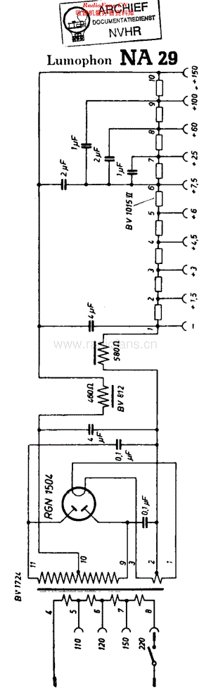 Lumophon_NA29维修电路原理图.pdf