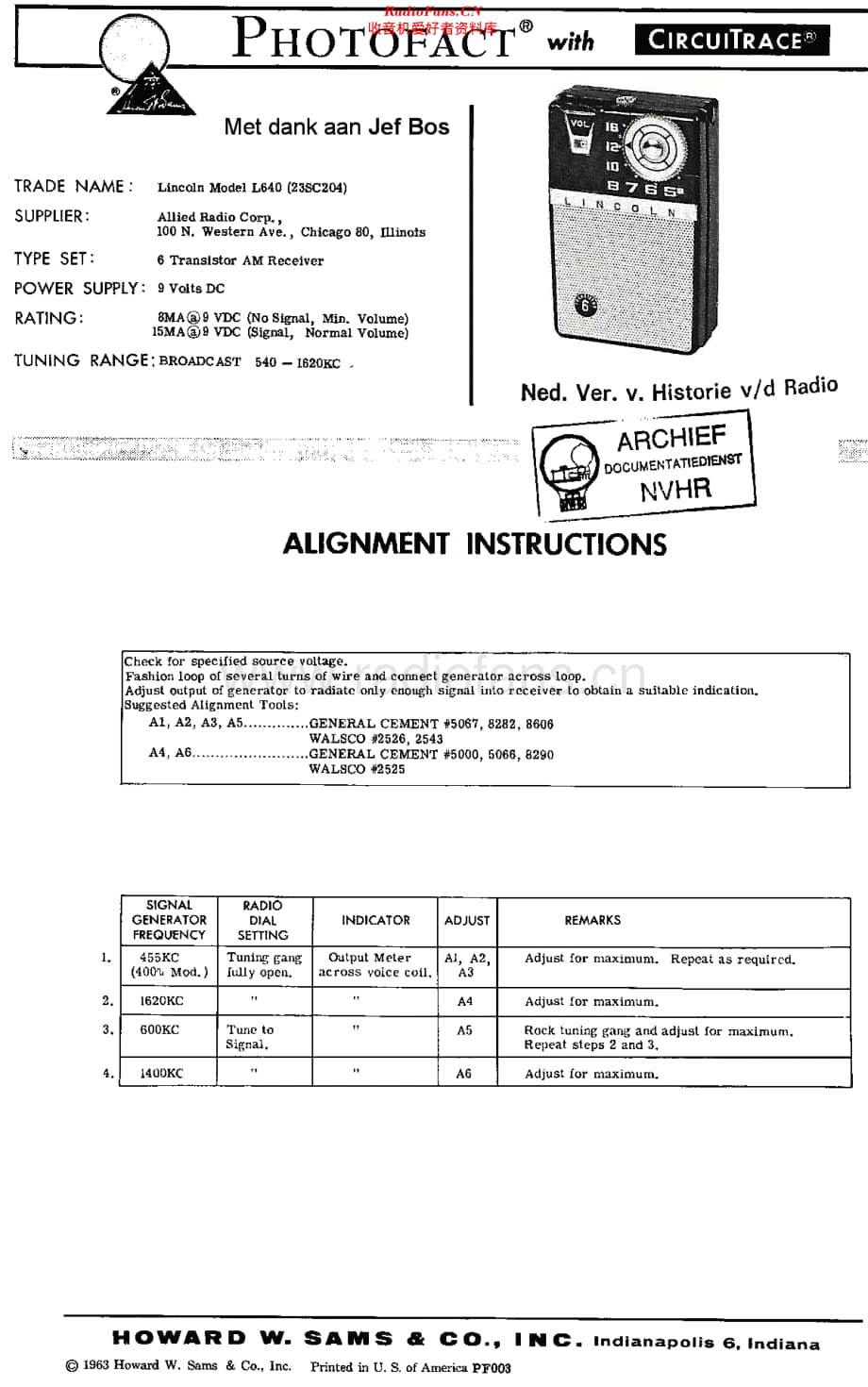 Lincoln_L640维修电路原理图.pdf_第1页