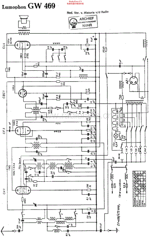 Lumophon_GW496维修电路原理图.pdf