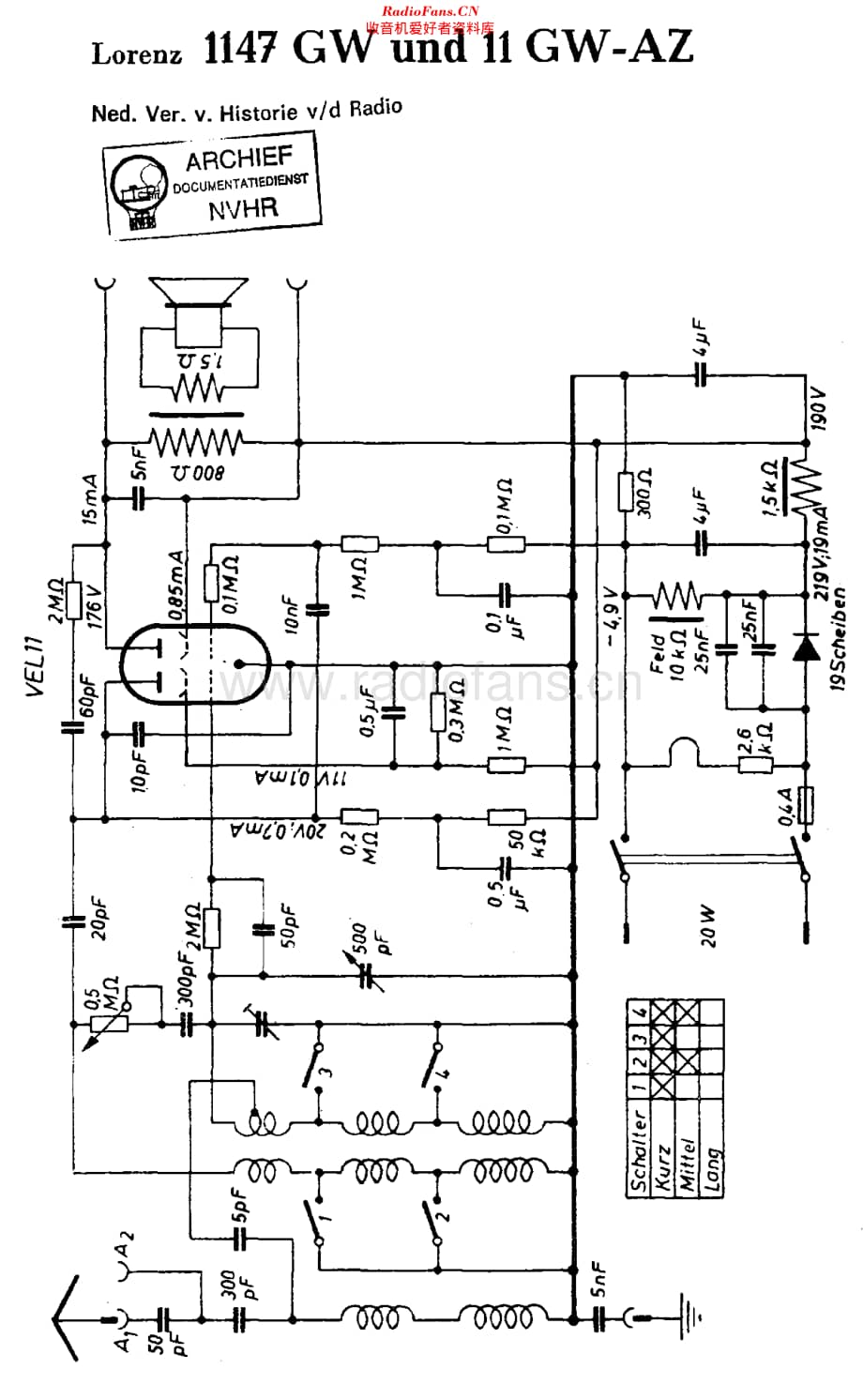 Lorenz_1147GW维修电路原理图.pdf_第1页