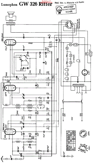 Lumophon_GW326维修电路原理图.pdf