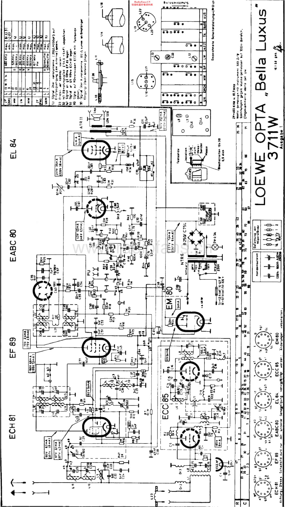 LoeweOpta_3711W维修电路原理图.pdf_第1页