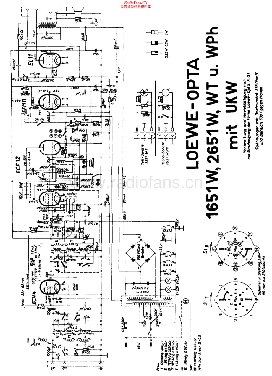 LoeweOpta_1651W维修电路原理图.pdf_第1页