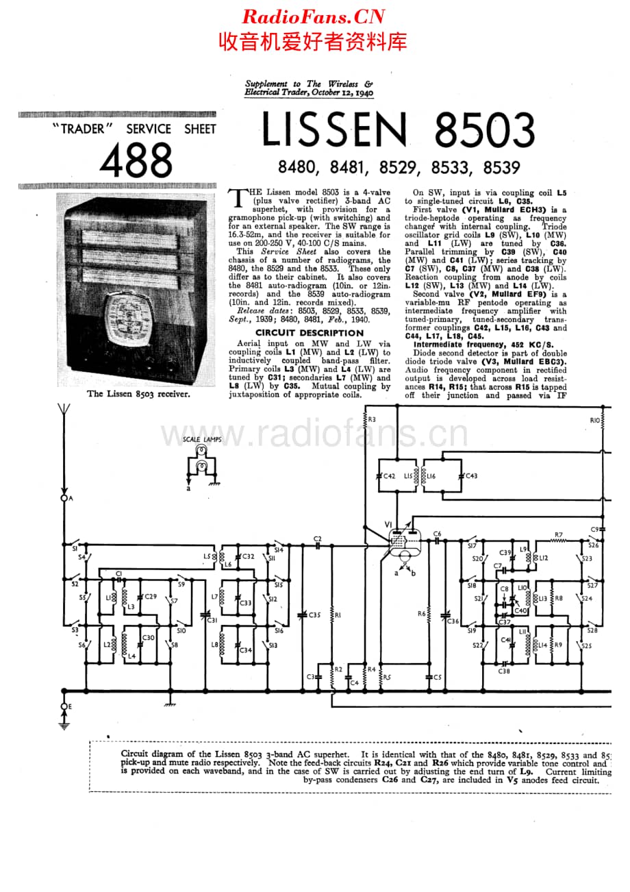 Lissen_8503维修电路原理图.pdf_第1页
