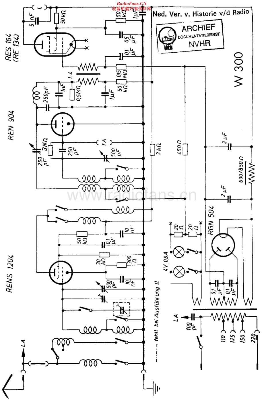 Lumophon_W300维修电路原理图.pdf_第1页