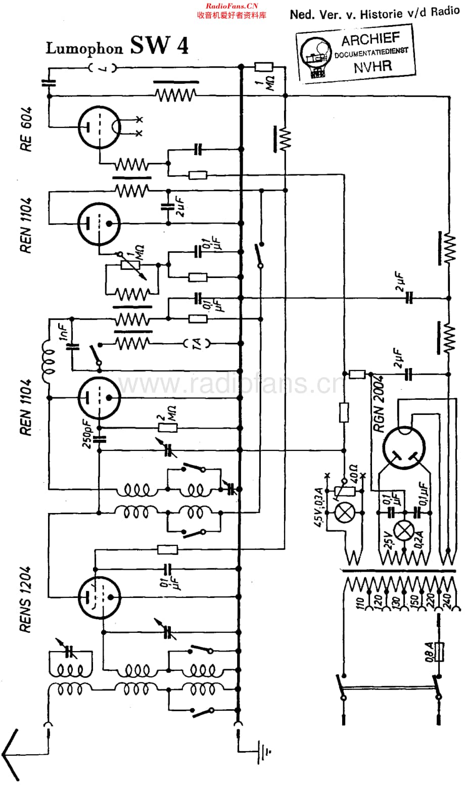 Lumophon_SW4维修电路原理图.pdf_第1页