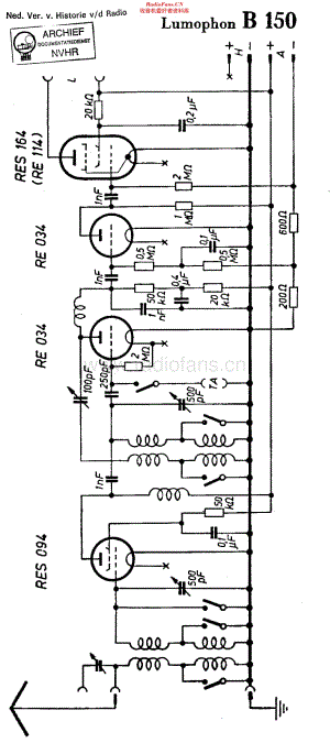 Lumophon_B150维修电路原理图.pdf
