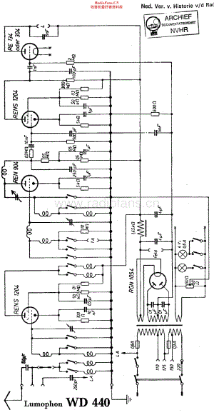 Lumophon_W440维修电路原理图.pdf