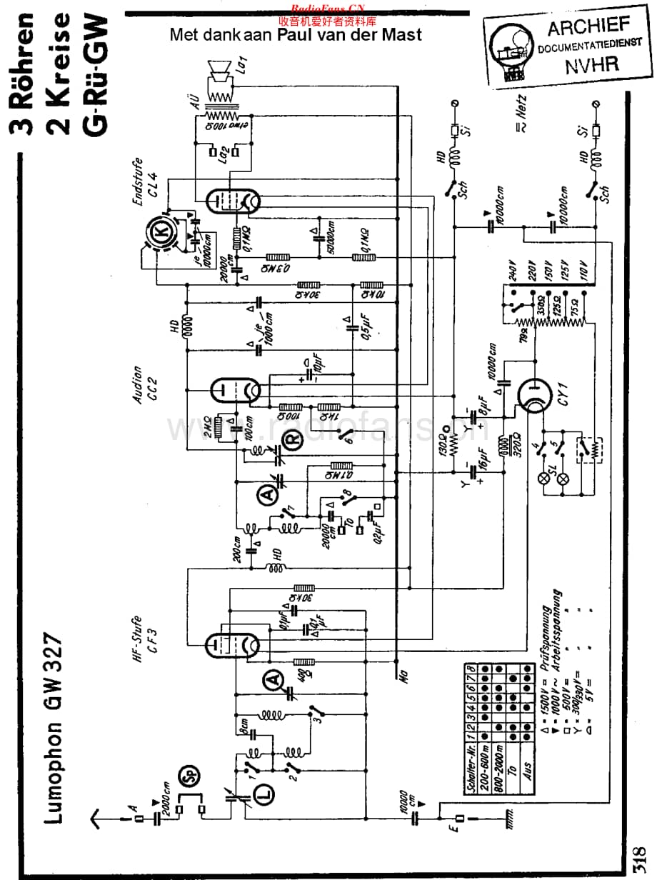 Lumophon_GW327维修电路原理图.pdf_第1页