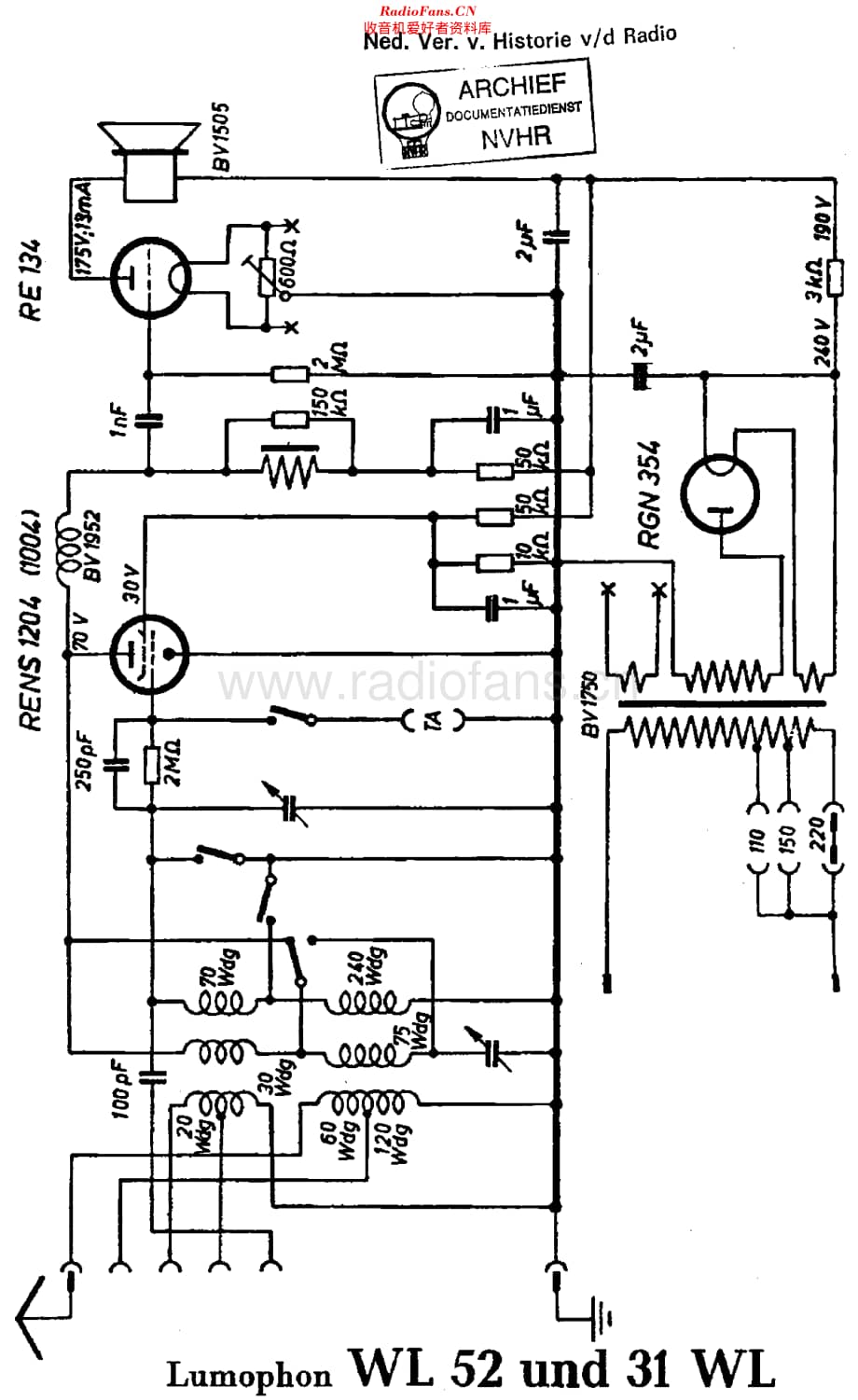Lumophon_31WL维修电路原理图.pdf_第1页