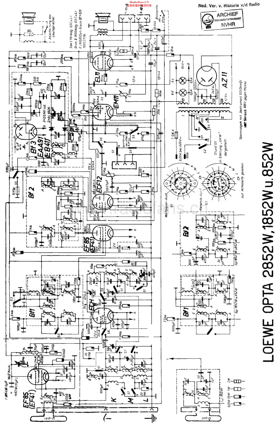 LoeweOpta_2852W维修电路原理图.pdf_第1页