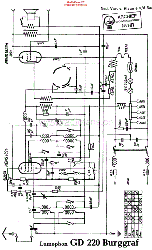 Lumophon_GD220维修电路原理图.pdf