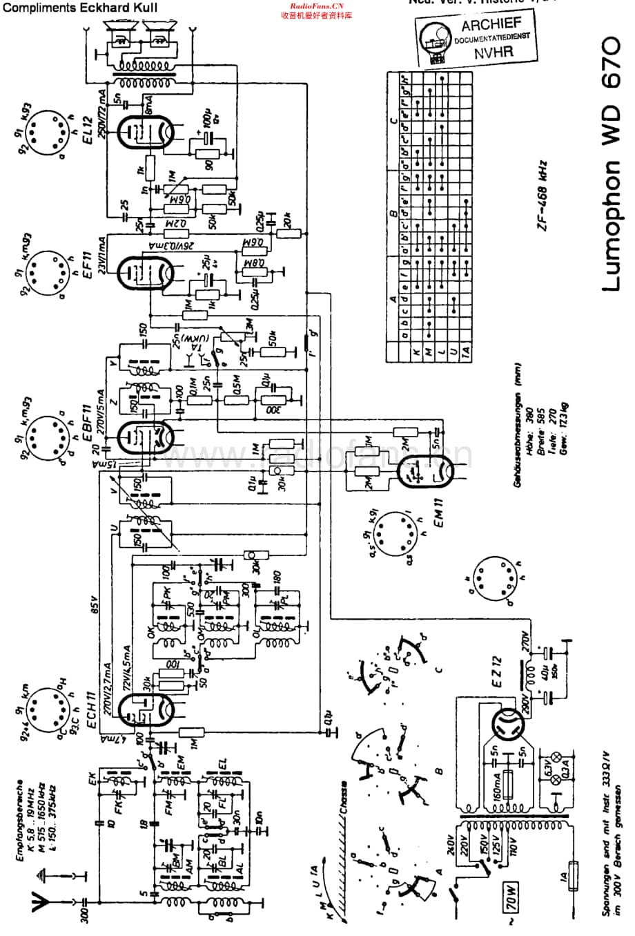 Lumophon_WD670维修电路原理图.pdf_第1页