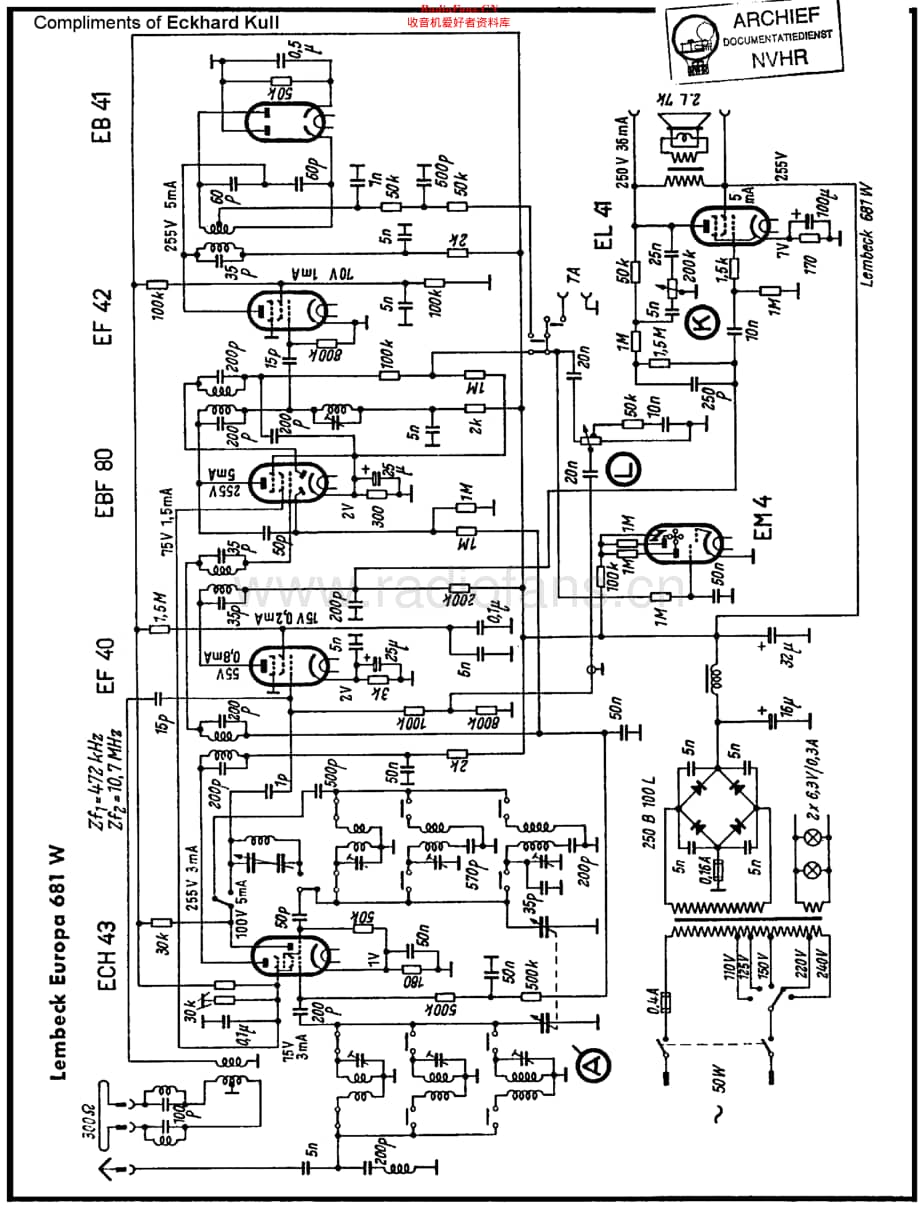 Lembeck_681W维修电路原理图.pdf_第1页