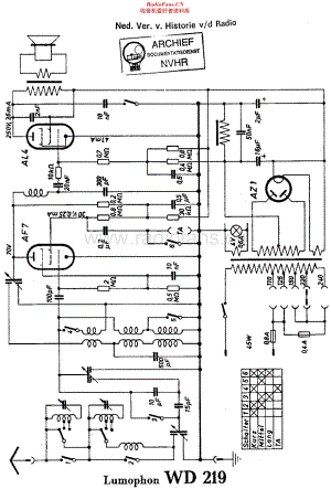 Lumophon_WD219维修电路原理图.pdf