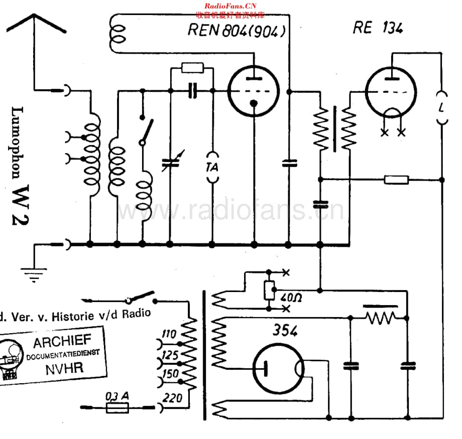 Lumophon_W2维修电路原理图.pdf_第1页