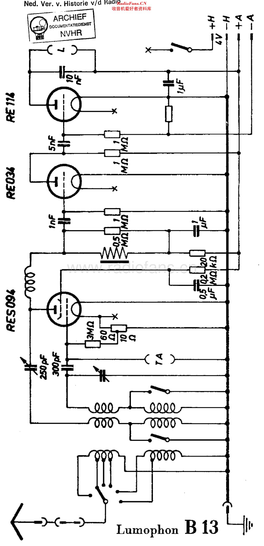 Lumophon_B13维修电路原理图.pdf_第1页