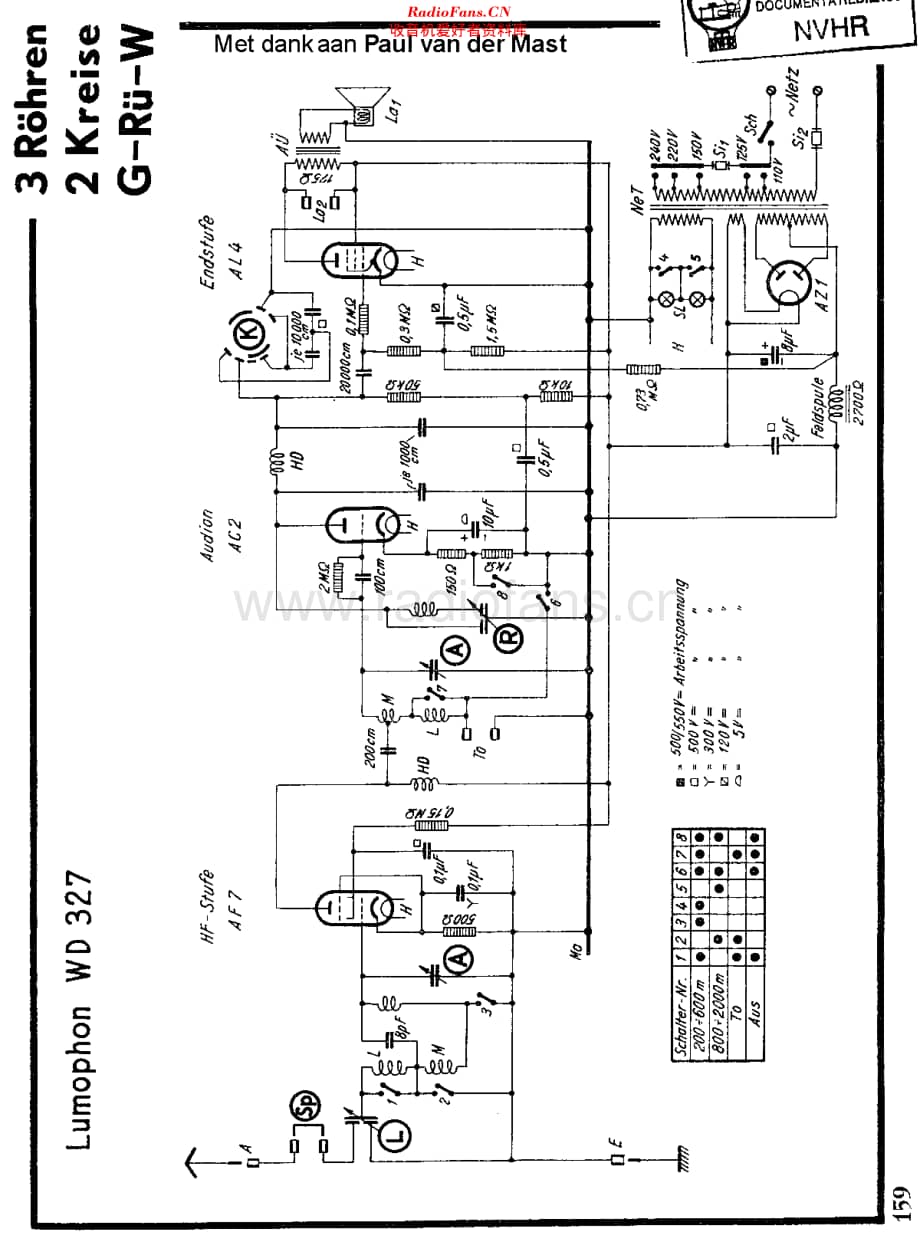 Lumophon_WD327维修电路原理图.pdf_第1页