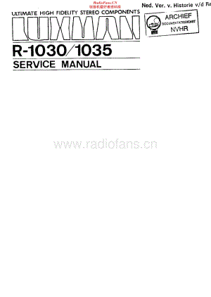 Luxman_R1030维修电路原理图.pdf