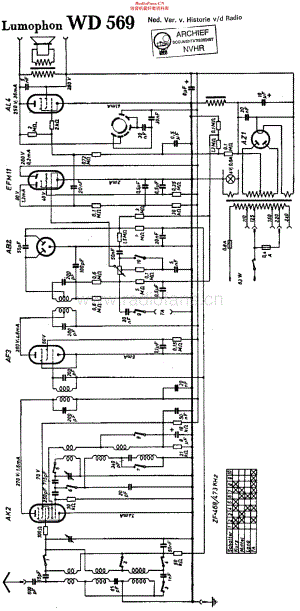 Lumophon_WD569维修电路原理图.pdf
