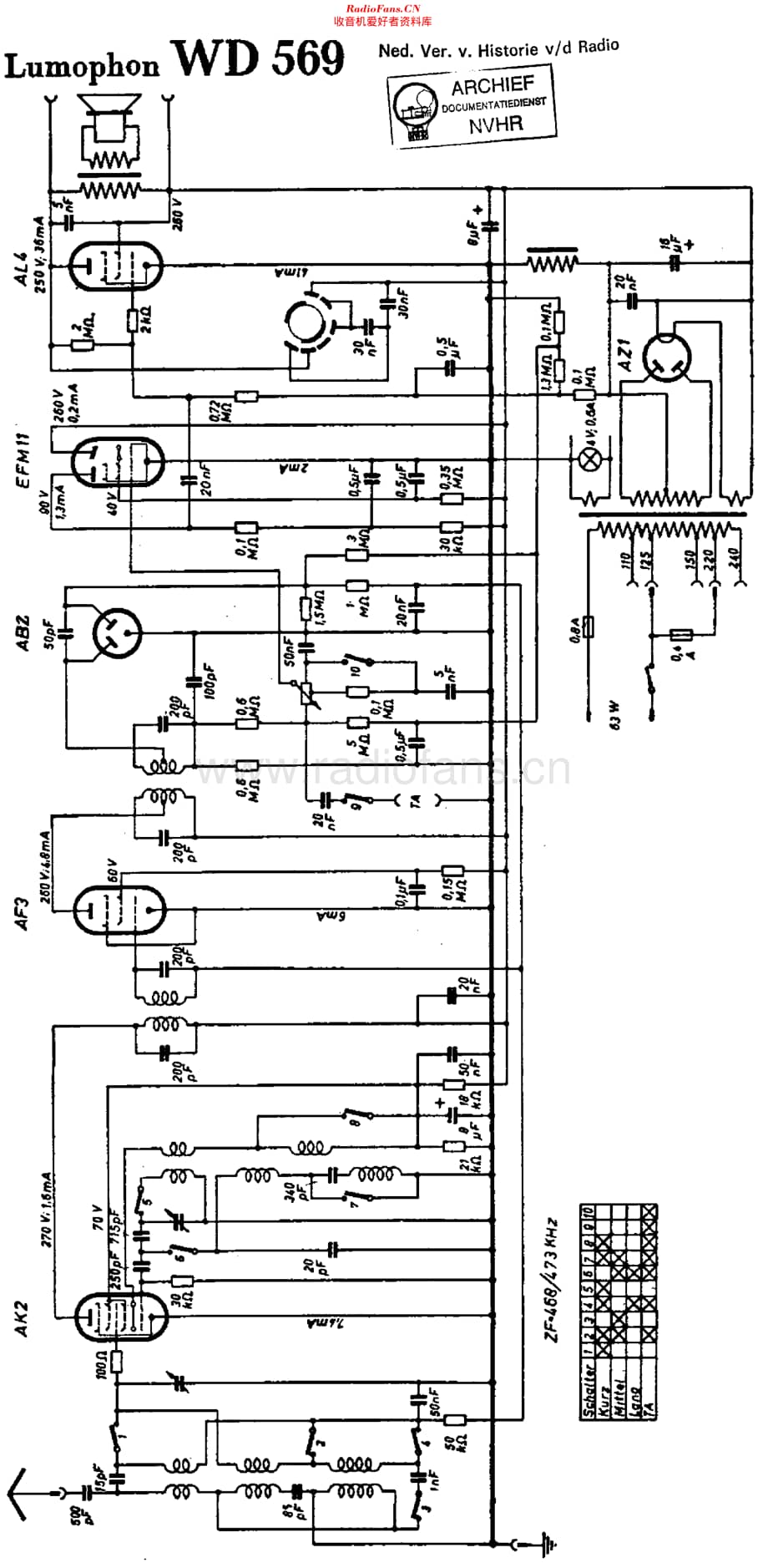 Lumophon_WD569维修电路原理图.pdf_第1页