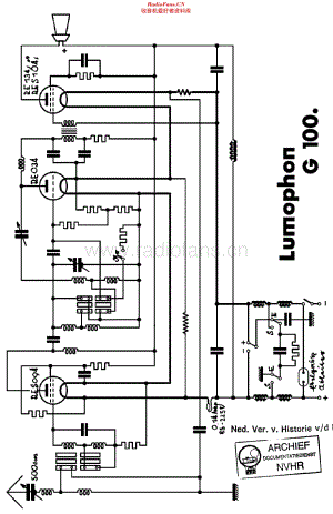 Lumophon_G100维修电路原理图.pdf
