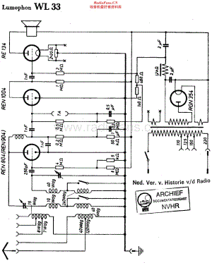 Lumophon_WL33维修电路原理图.pdf