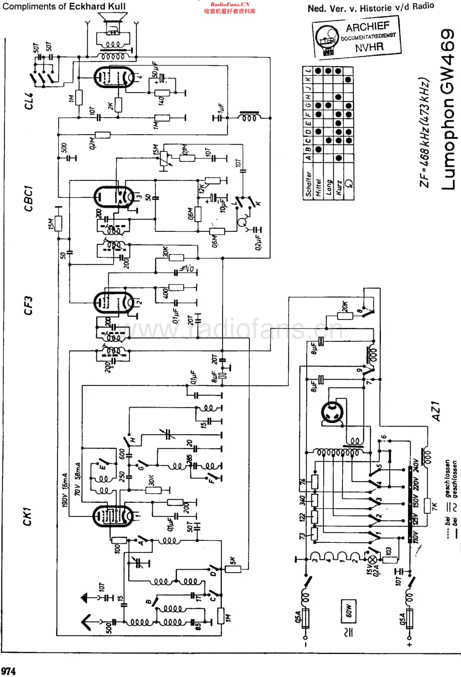 Lumophon_GW469维修电路原理图.pdf_第1页