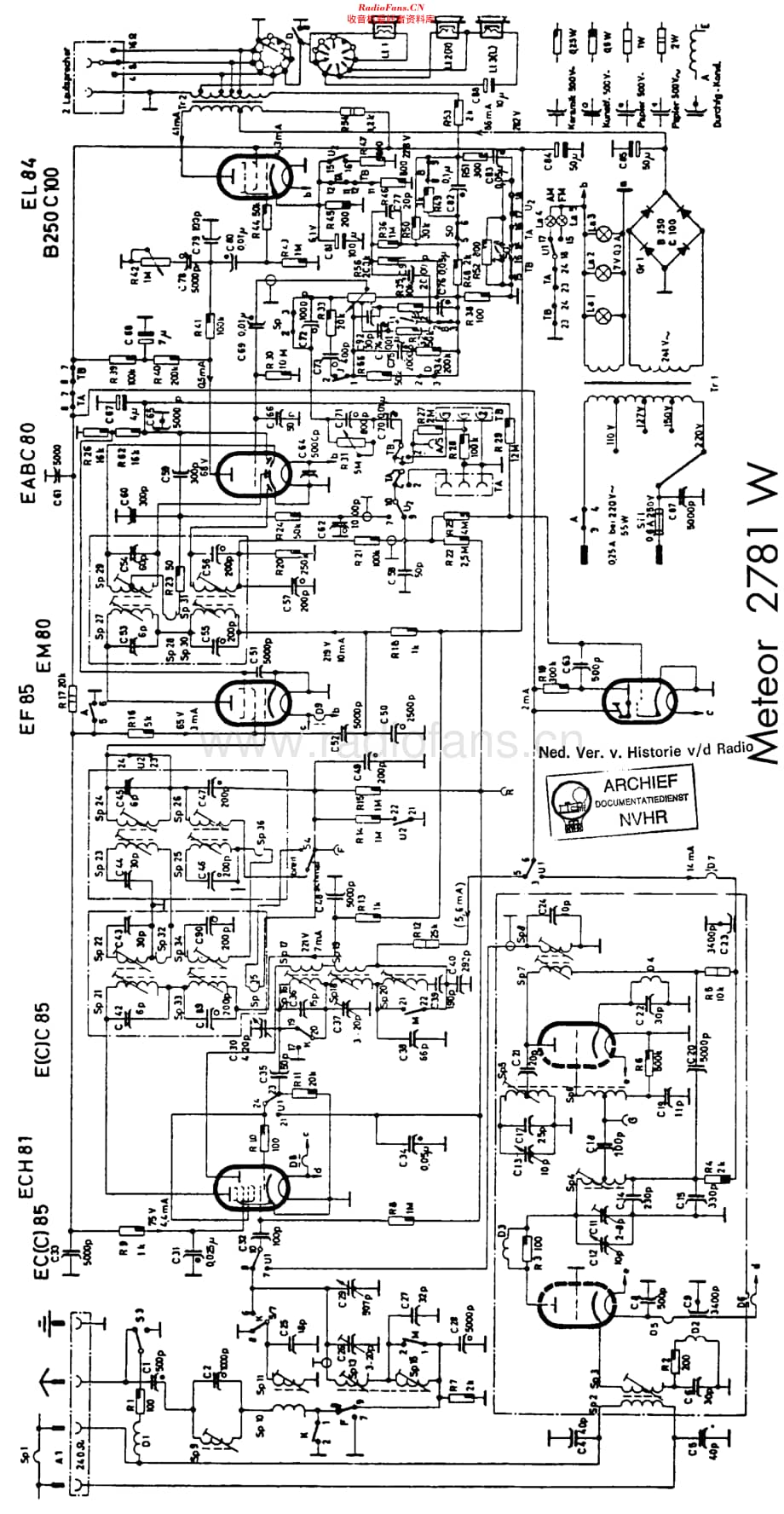 LoeweOpta_2781W维修电路原理图.pdf_第1页