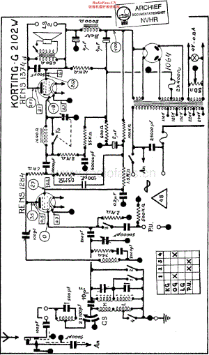 Korting_R2102W维修电路原理图.pdf