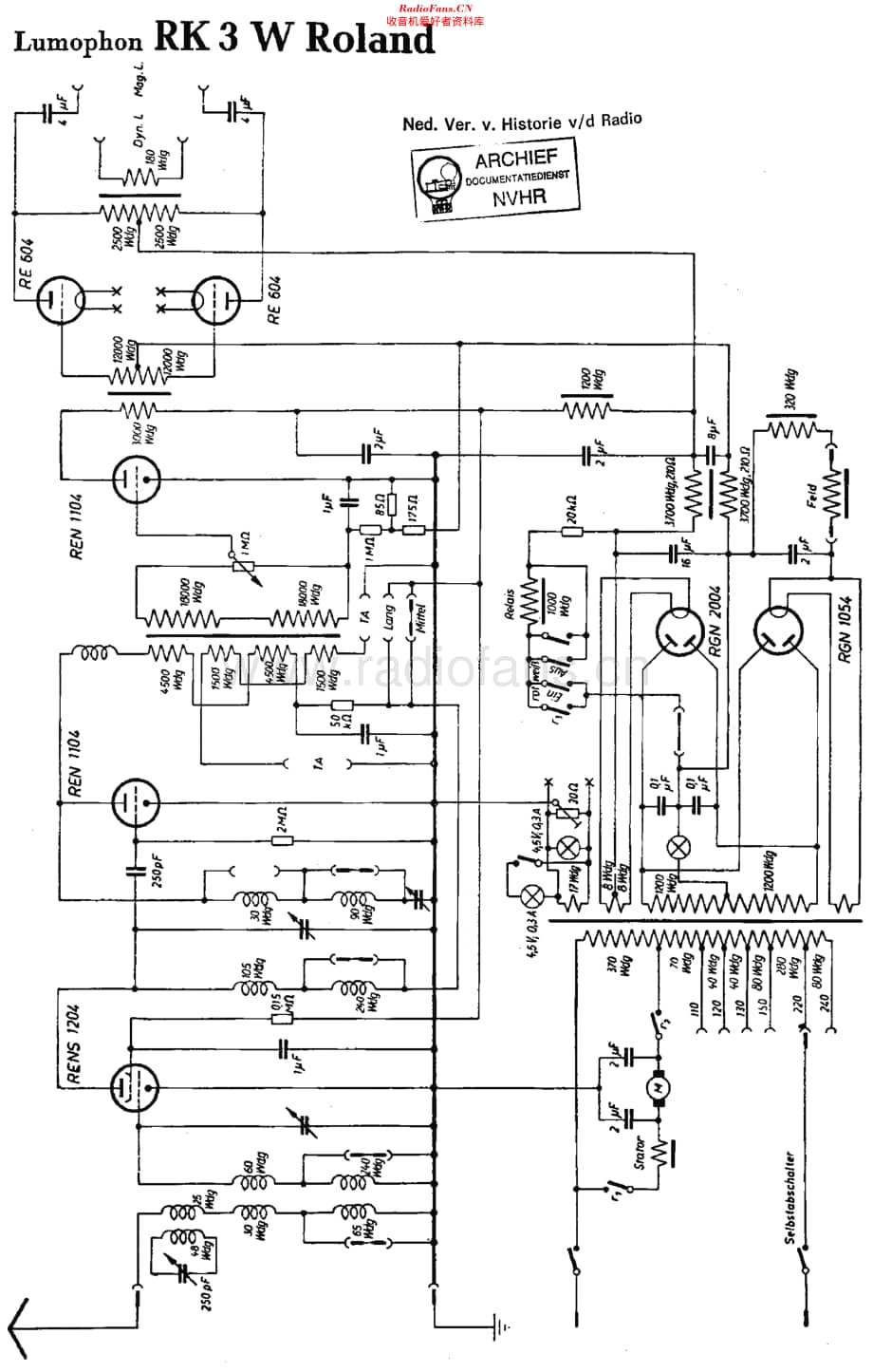 Lumophon_RK3W维修电路原理图.pdf_第1页