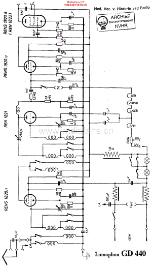 Lumophon_GD440维修电路原理图.pdf