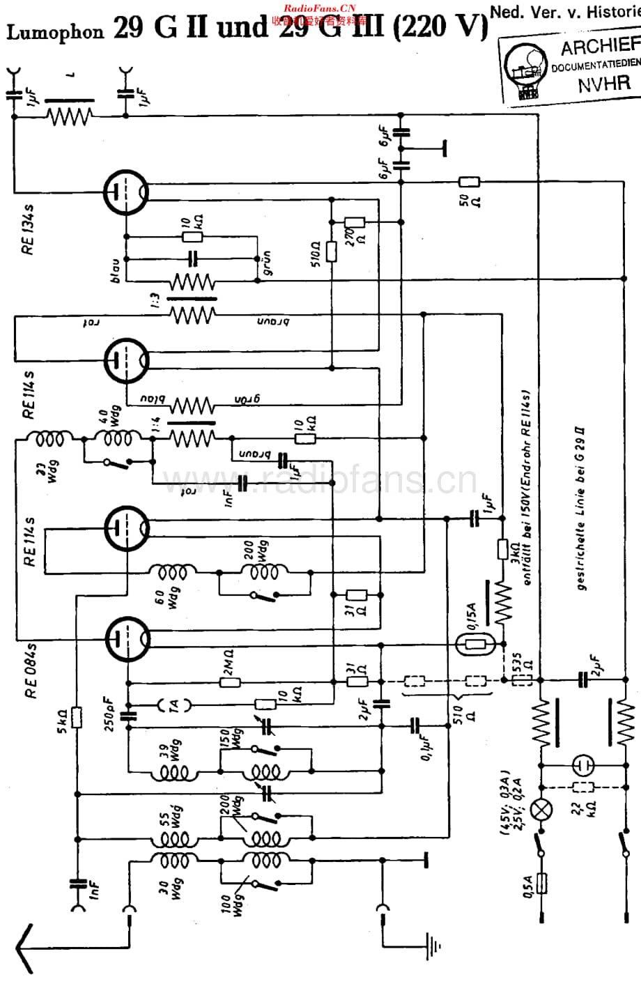Lumophon_G29II维修电路原理图.pdf_第1页