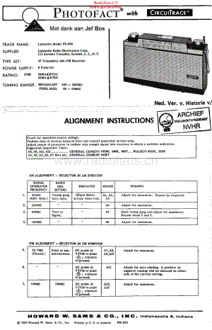 Lafayette_FS245维修电路原理图.pdf
