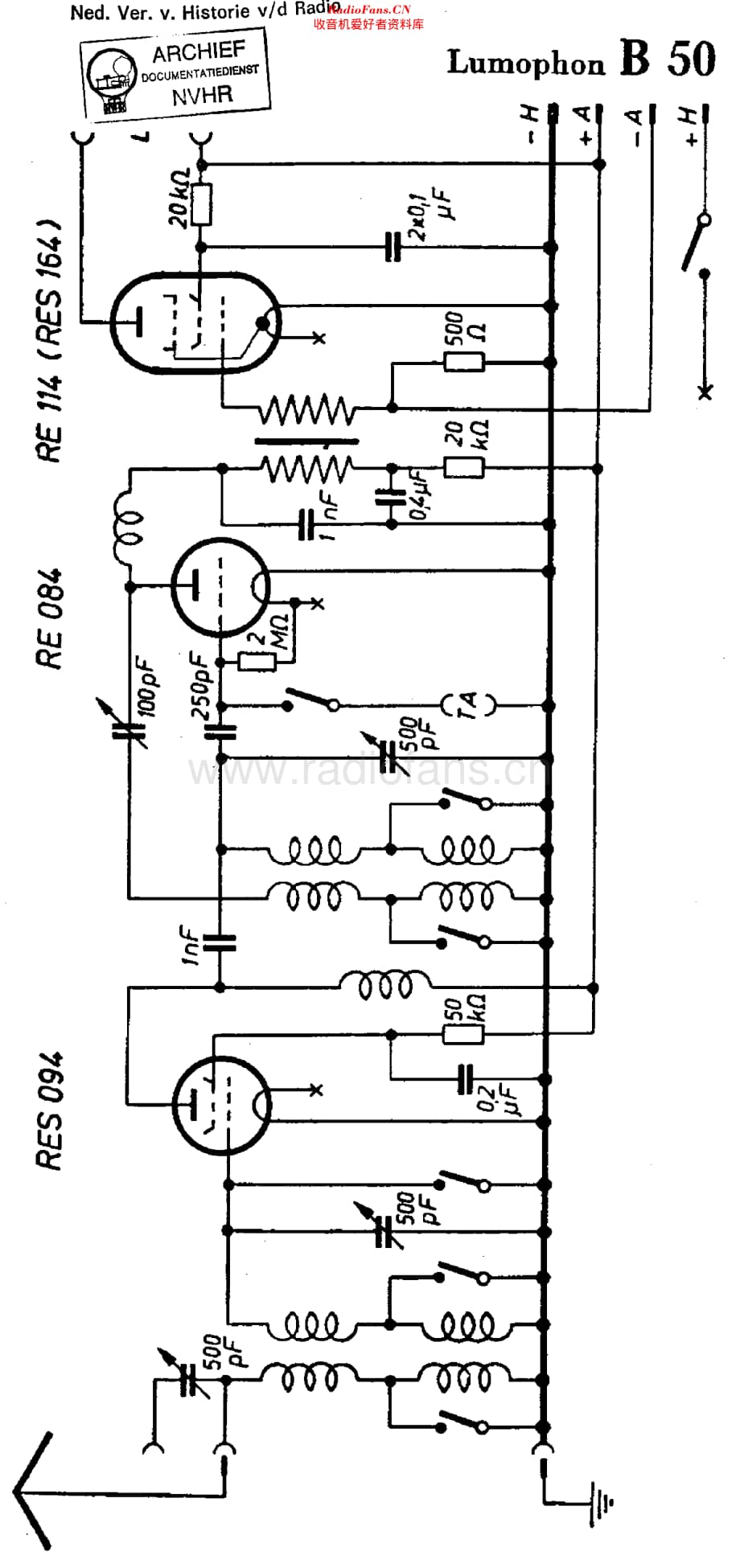 Lumophon_B50维修电路原理图.pdf_第1页