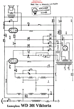 Lumophon_WD301维修电路原理图.pdf