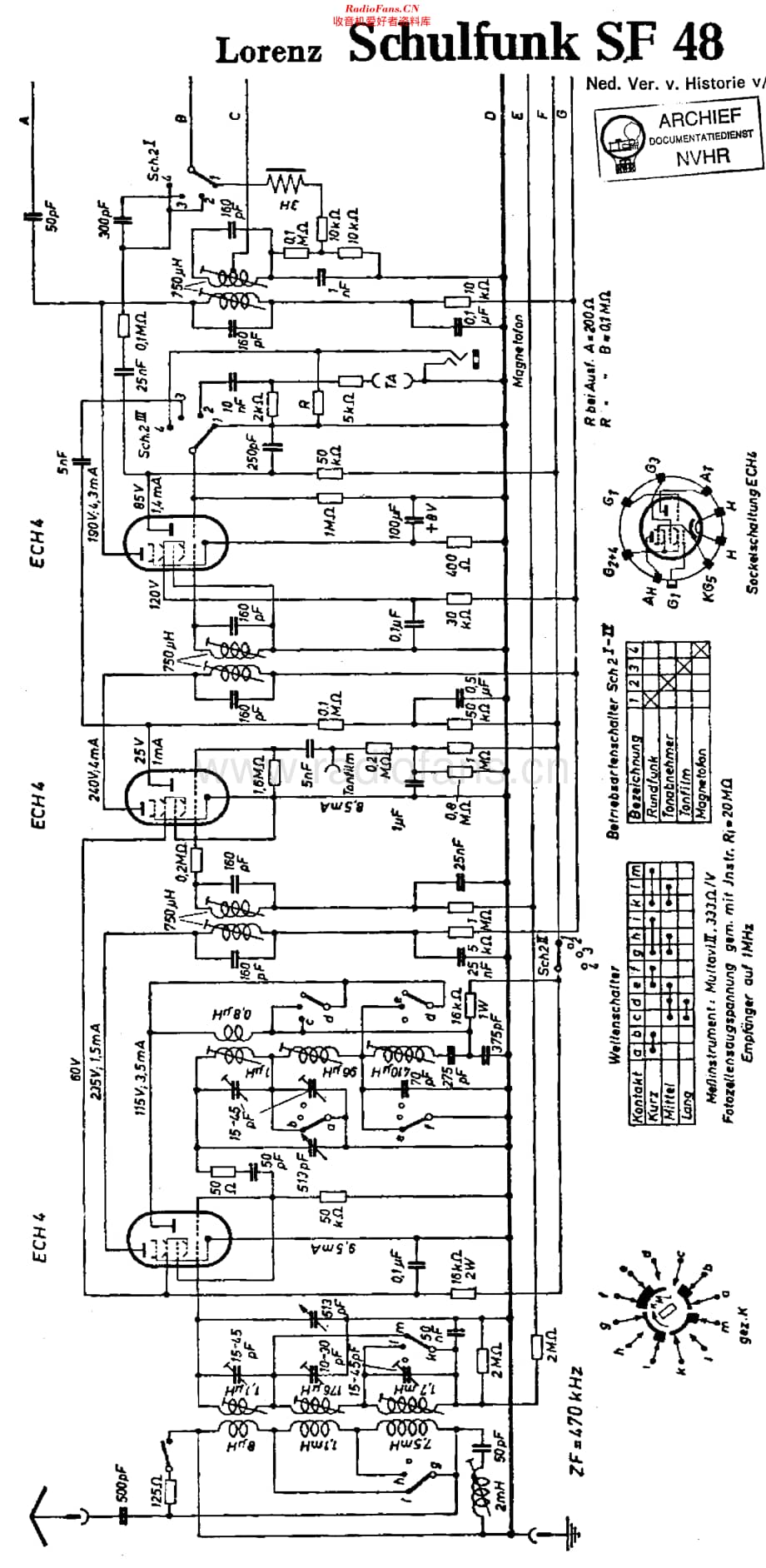 Lorenz_SF48Schulfunk维修电路原理图.pdf_第1页