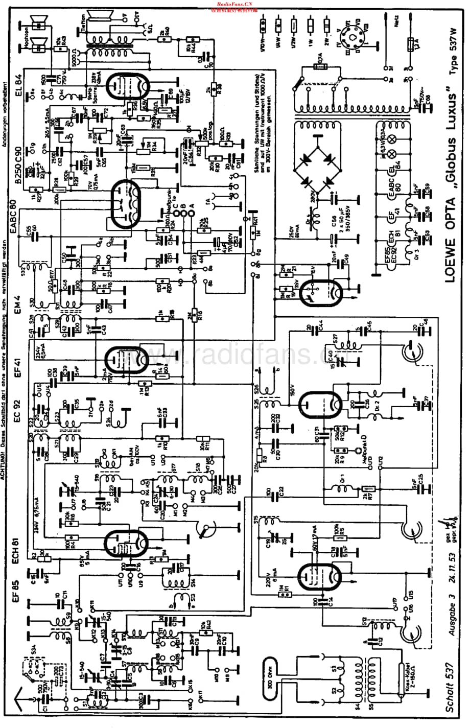 LoeweOpta_537W3维修电路原理图.pdf_第1页